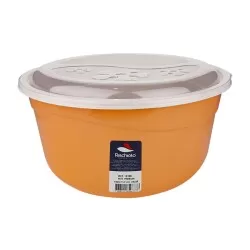 Pote plástico redondo 5000ml sortido Premium Rischioto