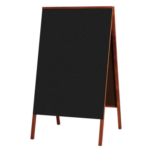 Quadro negro com 2 lados para calçada 70x50cm Souza