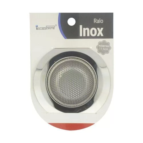 Ralo de pia inox grande 11,5cm Interponte