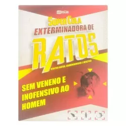 Ratoeira adesiva super cola rato