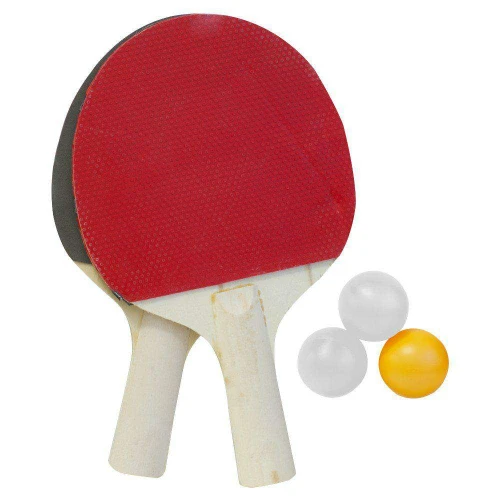 Raquete de ping pong kit com 06 peças B44 Imports