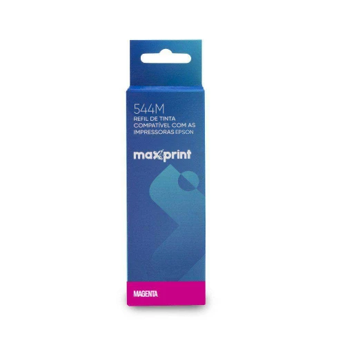 Refil de tinta Epson T544320/544M magenta 70ml Maxprint