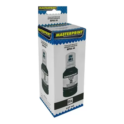 Refil de tinta Epson MP04/44 preto 127ml Masterprint