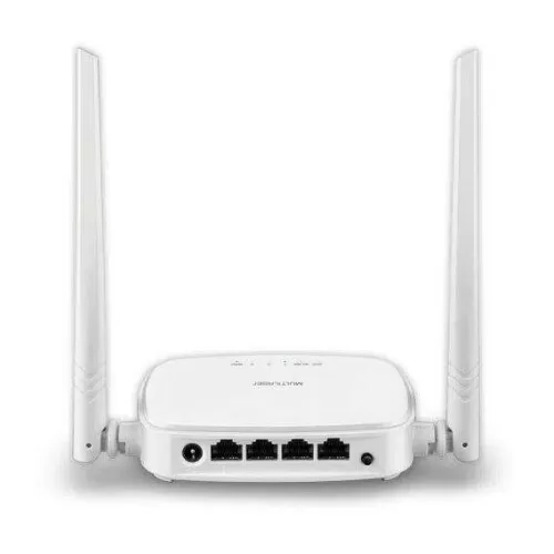 Roteador 300 Mbps wireless 2.4GHz bivolt branco com 2 antenas Multilaser