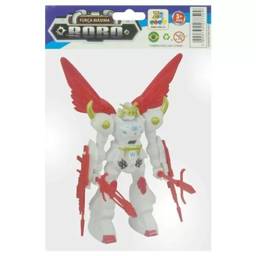 Robo plástico com espada 12cm sortido Jr Toys