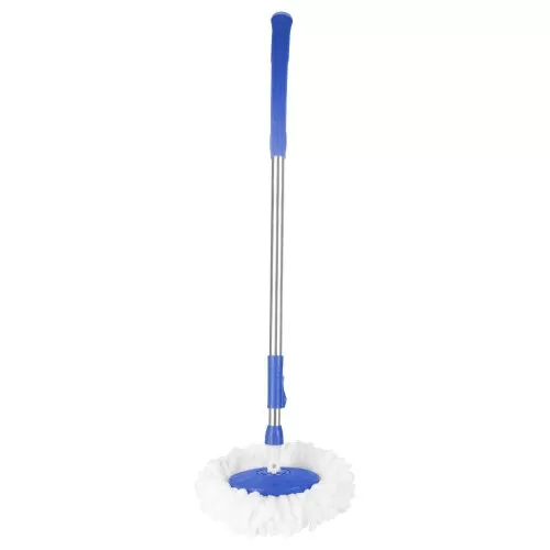 Rodo mop giratório balde 08 litros cesto inox Clean Tech