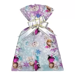 Saco metalizado 25cmx37cm infantil frozen com 40 Cromus