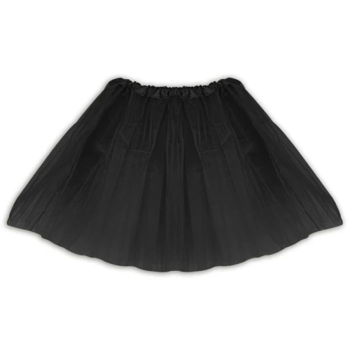 Saia tutu 40cm branca/preta/vermelha Aliança