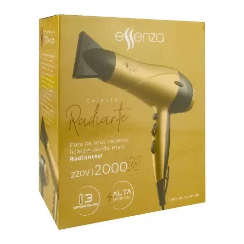 Secador de cabelo essenza radiante 220V/2000W EB086 Multilaser