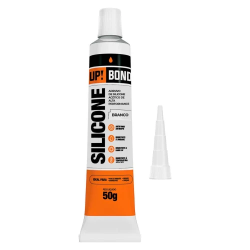 Silicone para vedação branco 50G Up Bond