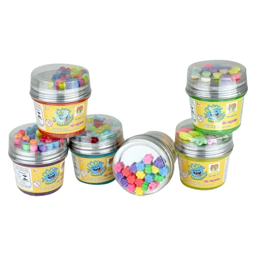 Slime eca divertida mix miçanga 145g Dm Toys