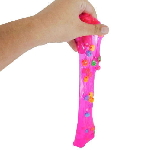 Slime eca divertida mix miçanga 145g Dm Toys