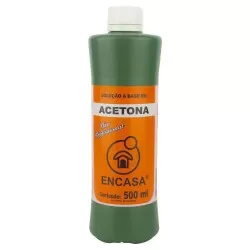 Solução a base acetona removedor 500ml Encasa