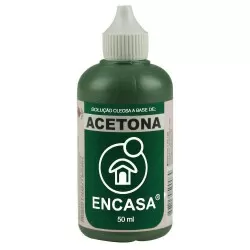 Solução oleosa removedora a base de acetona 50ml Encasa