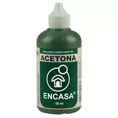 Solução oleosa removedora a base de acetona 50ml Encasa