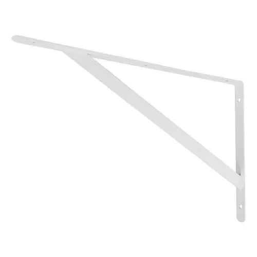 Suporte de metal cantoneira prateleira 40x25 branco B44 Imports