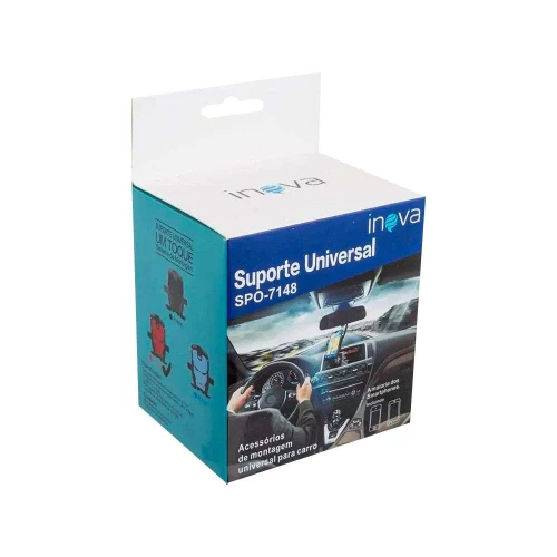 Suporte para celular GPS ajustável 360° Inova