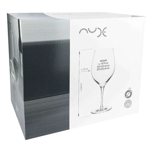 Taça de cristal para vinho terroir 670ml ndi