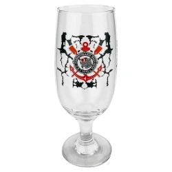 Taça de vidro floripa 300ml corinthians allmix