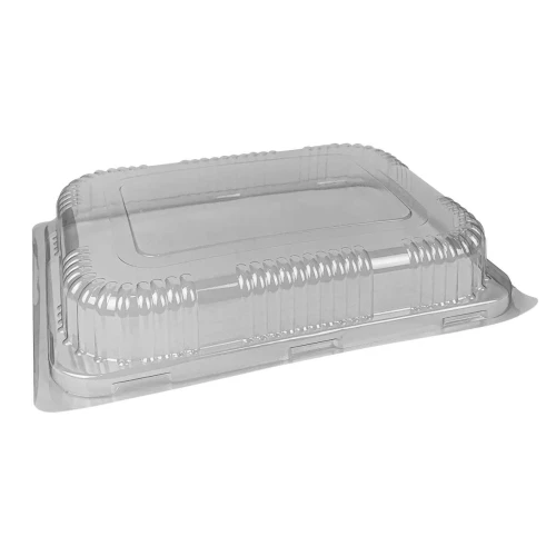 Tampa plástica cristal eps02 baixa 22x15cm com 100 unidades marplast