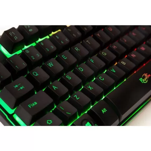 Teclado gamer usb rapid fire com luz Dazz