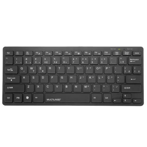 Teclado mini confort usb 28cm preto TC154 Multilaser