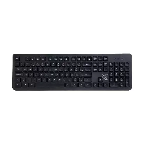 Teclado multimídia usb preto concept pro Maxprint