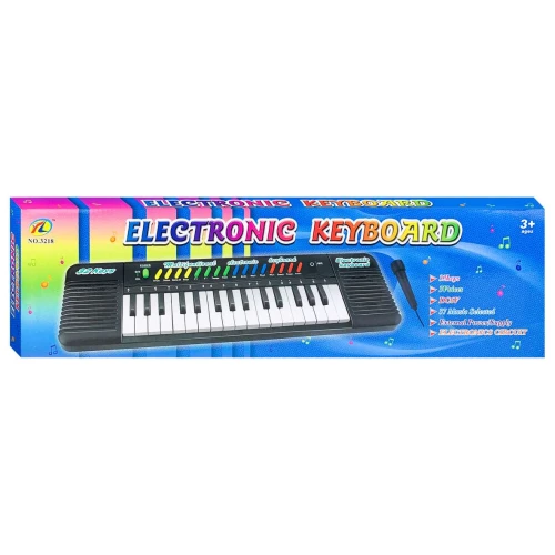 Teclado musical eletrônico com microfone Balul