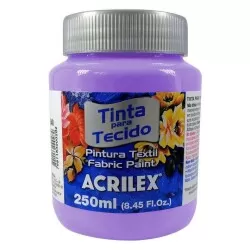 Tinta para tecido violeta 516 250ml Acrilex