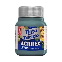 Tinta para tecido cinza lunar 574 37ml Acrilex