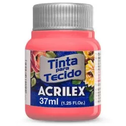 Tinta para tecido flamingo 829 37ml Acrilex