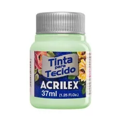 Tinta para tecido verde soft 897 37ml Acrilex