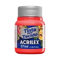 Tinta para tecido vermelho tomate 583 37ml Acrilex