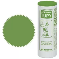 Tinta de tingir roupa verde primavera ref 26 com 06 unidades Tupy