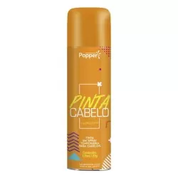 Tinta spray para cabelo laranja fluorescente 135ml Popper