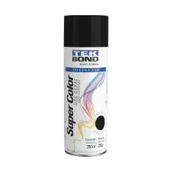 Tinta spray uso geral 350ml preto fosco Tek Bond