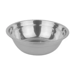 Tigela de metal inox redonda 19cm 800ml Rio Tijucas