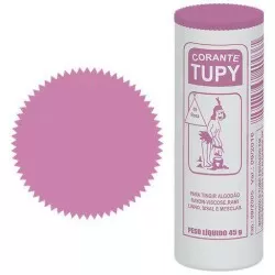 Tinta de tingir roupa rosa ref 09 com 06 unidades Tupy