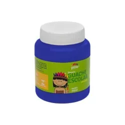 Tinta guache 250ml azul escuro Piratininga