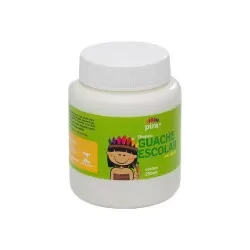 Tinta guache 250ml branco Piratininga