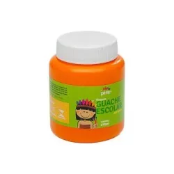 Tinta guache 250ml laranja Piratininga