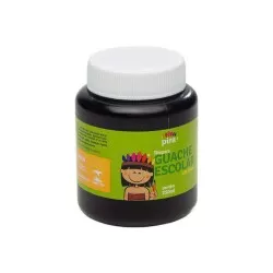 Tinta guache 250ml preto Piratininga