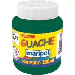 Tinta guache 250ml verde escuro Maripel