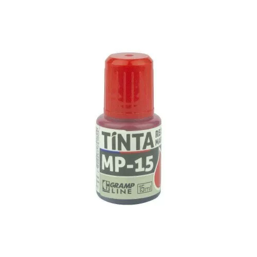 Tinta para pincel atômico vermelho 15ml Gramp Line