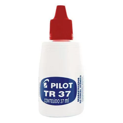 Tinta para pincel atômico vermelho 37ml Pilot