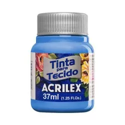 Tinta para tecido azul ultramar 543 37ml Acrilex