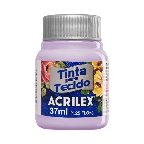 Tinta para tecido lavanda 587 37ml Acrilex