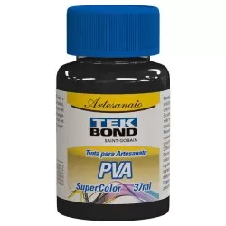 Tinta pva para artesanato preto 37ml Tek Bond