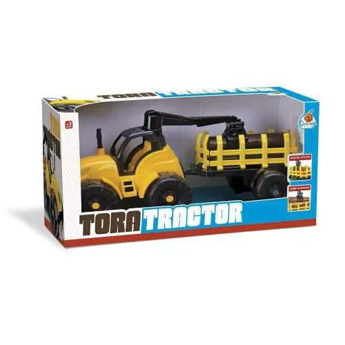 Trator carregadeira Tora 60cm 0515 Orange Toys