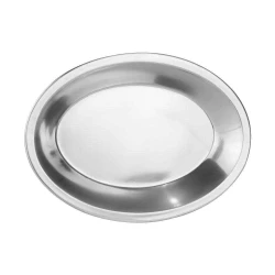 Travessa de inox oval 35cm 123Útil